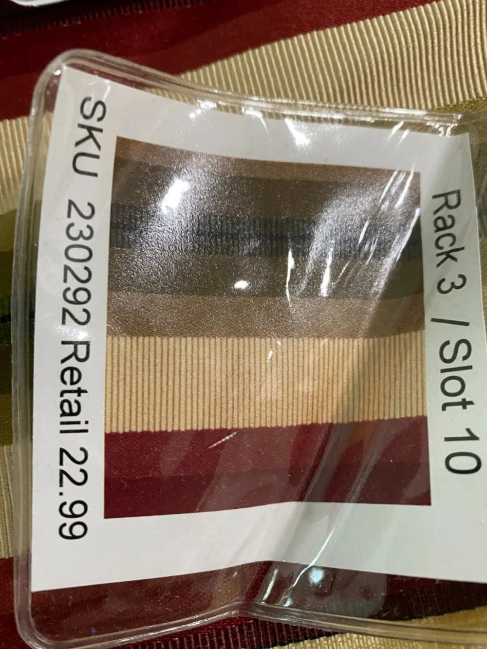 2 3/8 YRS DRAPERY MATERIAL (SEE ACTUAL RECEIPT) BOUGHT TO MAKE ROMAN SHADE NWT